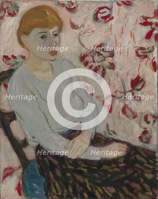 Portrait of a Girl, c1930s. Creator: Nils Nilsson.