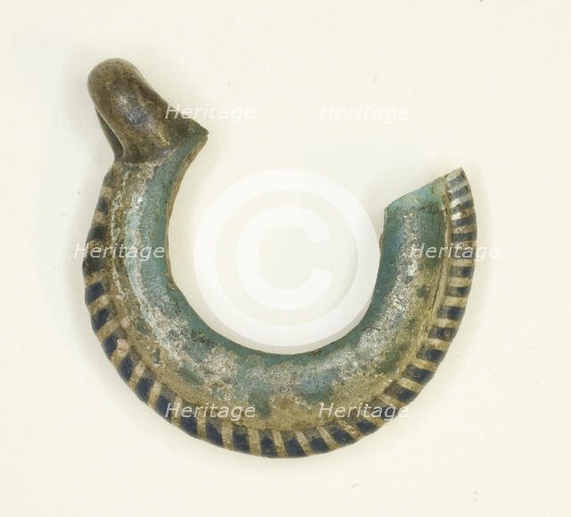 Earring, Egypt, New Kingdom, Second Half of Dynasty 18 (about 1400-1295 BCE). Creator: Unknown.