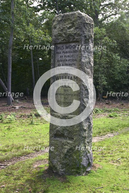 Willett memorial, Petts Wood, Kent, 2005 