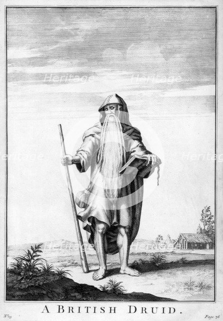'A British Druid'. Artist: Unknown