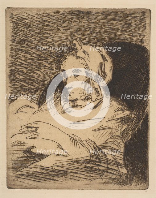 The Convalescent (Suzanne Manet), 1879-81 (?). Creator: Edouard Manet.