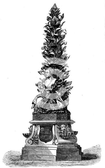 Memorial fountain at Dublin to the late Sir Philip Crampton..., 1862. Creator: Unknown.