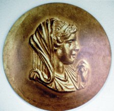 Olympias, queen of Macedon, 3rd century AD. Artist: Anon