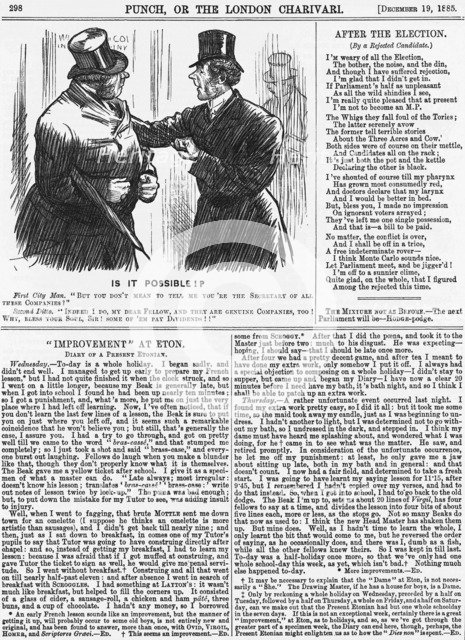 'Is it Possible?', 1885. Artist: Unknown