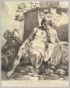 Caius Marius on the Ruins of Carthage, January 20, 1782. Creator: Robert Blyth.