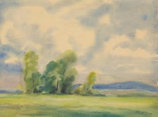 Countryside, 1929. Creator: Zolo Palugyay.