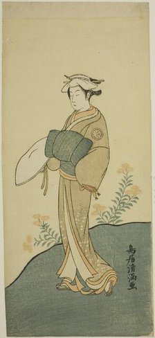 The Actor Segawa Kikunojo II, c. 1771. Creator: Torii Kiyomitsu.