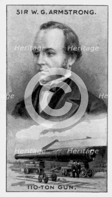 William George Armstrong, English industrialist, (c1924). Artist: Unknown