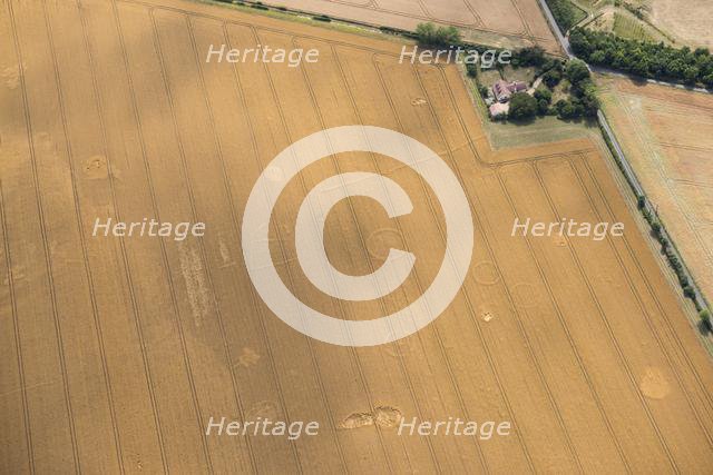 Site of a probable barrow cemetery, Kent, 2017. Creator: Historic England Staff Photographer.