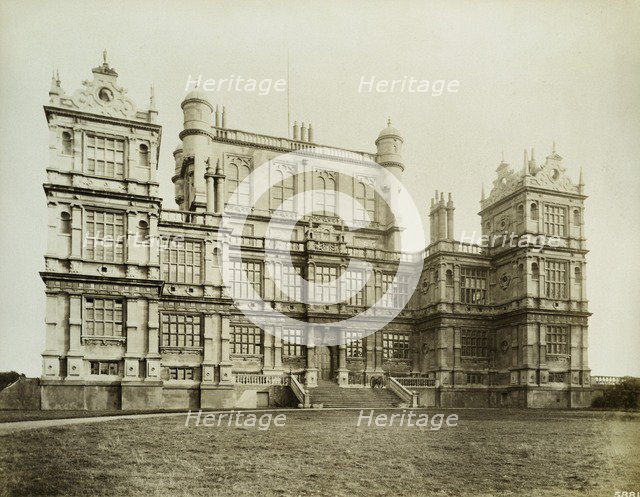 Wollaton Hall, Nottingham, Nottinghamshire, 1885. Artist: Henry Bedford Lemere.