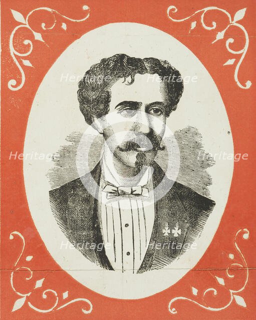 Illusionist Professor Herrmann, 1872. Creator: Unknown.