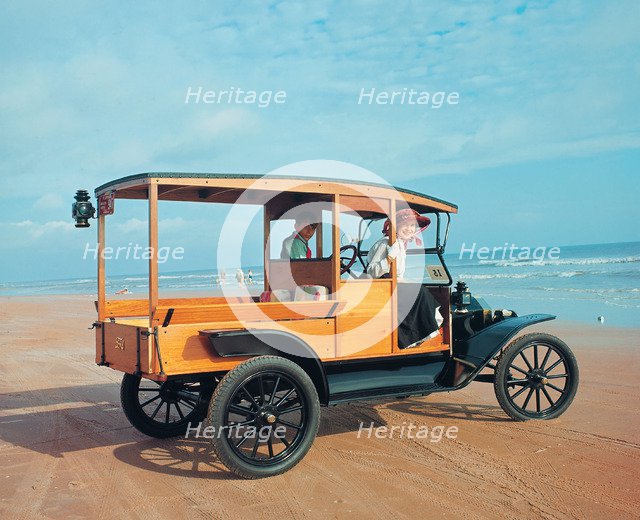 Old car Ford model T.