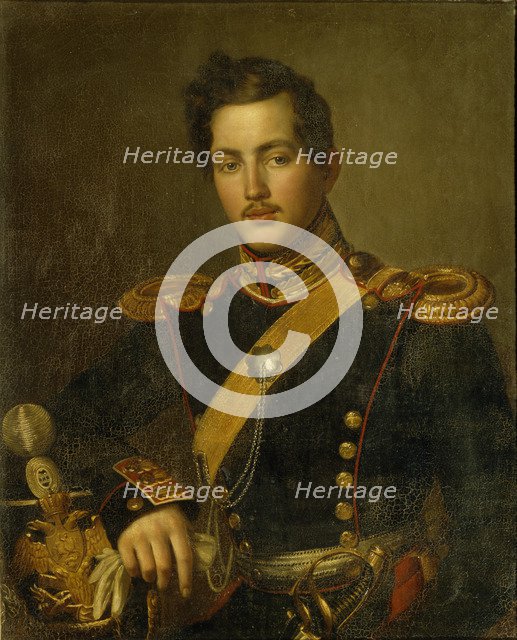 Portrait of Vasily Vasilyevich Zagryazhsky, 1840s. Artist: Anonymous  