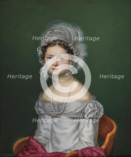 Portrait of Queen Pauline Therese of Württemberg (1800-1873), First quarter of 19th century. Creator: Stirnbrand, Franz Seraph (ca 1788-1882).