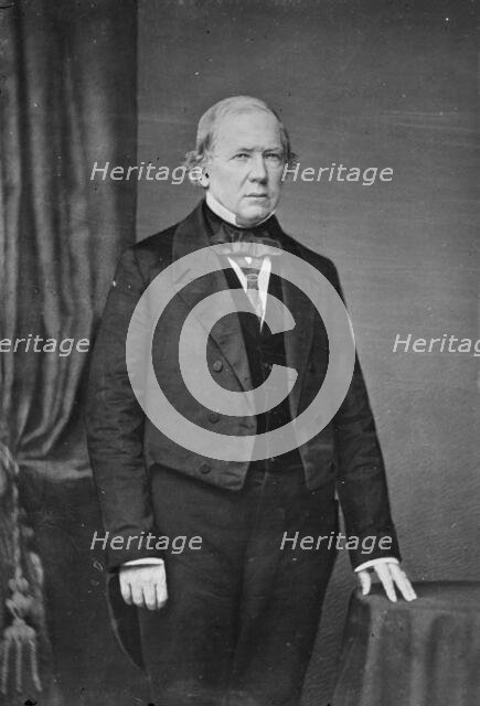 Alfred Iverson Senior of Georgia, between 1855 and 1865. Creator: Unknown.