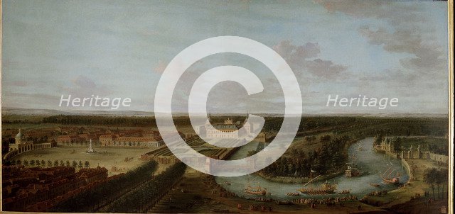 Royal Palace of Aranjuez', oil on canvas.