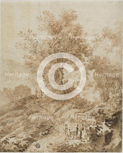 Travelers on a Winding Road, n.d. Creator: Unknown.