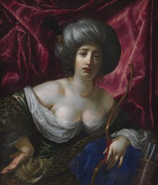 Woman Portrayed as the Goddess Diana, 1639. Creator: Cesare Dandini.