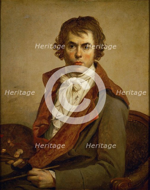 Self-Portrait, 1794. Artist: David, Jacques Louis (1748-1825)