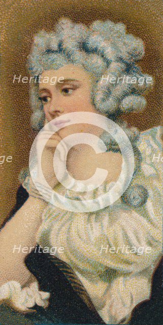 Mrs Jane Braddyll, 1788. (1912). Artist: Unknown