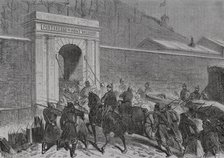 Franco-Prussian War (1870-1871): Entry of the Germans into the Fort Mont-Valérien, Siege of...1871. Creators: Fernando Miranda, Tomás Carlos Capuz.
