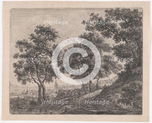 Bathers, 17th century. Creator: Anthonie Waterloo.