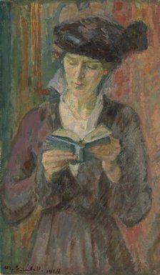 Mrs. Anni Lagerborg, 1914. Creator: Magnus Enckell.