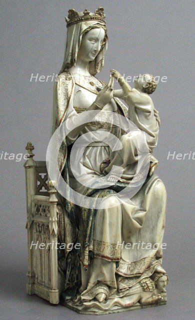 Virgin and Child, French, ca. 1275-1300. Creator: Unknown.