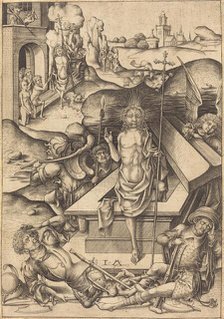 The Resurrection, c. 1480. Creator: Israhel van Meckenem.