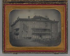 Untitled (Wyoming House Hotel, Scranton, PA), 1852. Creator: Unknown.