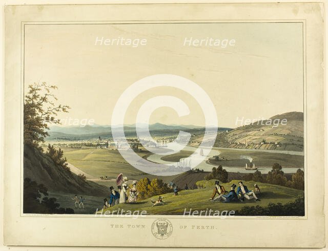 The Town of Perth, n.d. Creator: John Heaviside Clark.