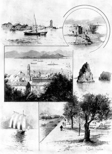 The Chinese Question: scenes in the Yangtse-Kiang District, 1898. Creators: Unknown, Joseph Holland Tringham.