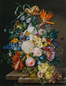 Flower piece, 1831. Creator: Franz Xaver Petter.