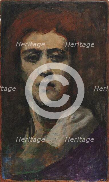 Self-portrait, 1925. Creator: D'Oettingen (François Angiboult); Hélène (1887-1950).