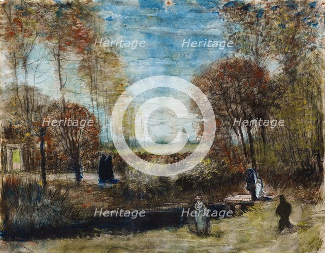 The Parsonage Garden at Nuenen, 1885.