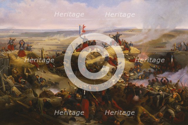 The Taking of Malakoff on 8 September 1855.