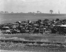 Auto dump near Easton, Pennsylvania, 1935. Creator: Walker Evans.