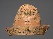 Man's Cap, 1700s. Creator: Unknown.