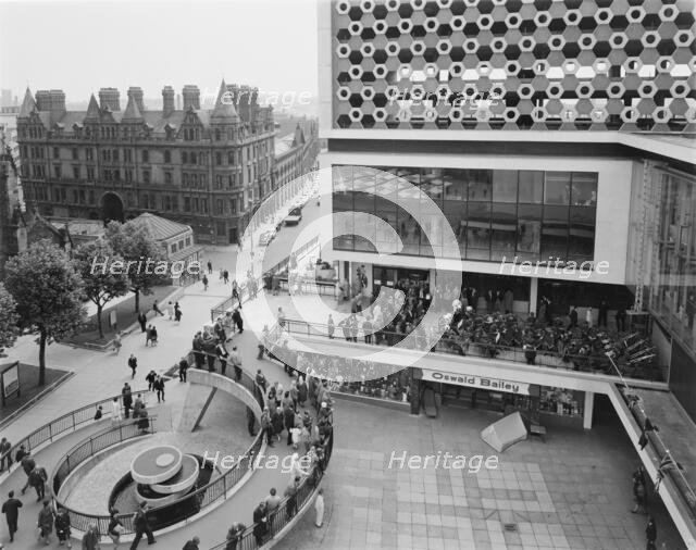 Bull Ring Centre, Birmingham, 27/06/1964. Creator: John Laing plc.