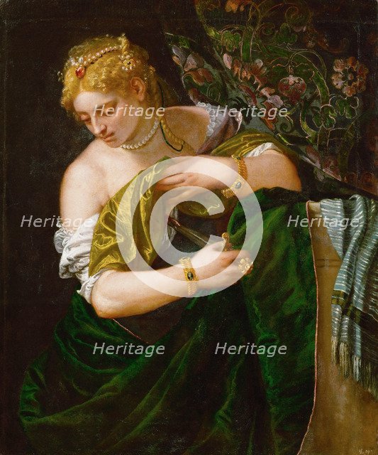 Lucretia, ca 1583. Artist: Veronese, Paolo (1528-1588)