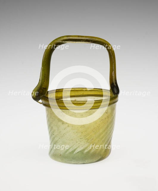 Jar with Basket Handle, 3rd-4th century. Creator: Unknown.