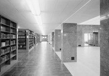 Lamont Library, Harvard University, Cambridge, Massachusetts, 1949. Creator: Gottscho-Schleisner, Inc.