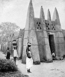 Ashanti architecture, Ghana, 1922Artist: PA McCann