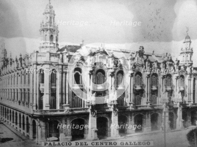 Palace of the Galician Centre, 1920s. Artist: Unknown