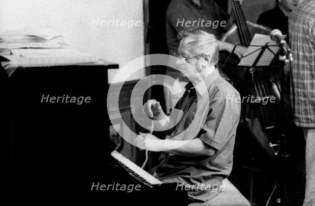 Michael Garrick, Watermill Jazz Club, Dorking, Surrey, May, 2001.  Artist: Brian O'Connor.