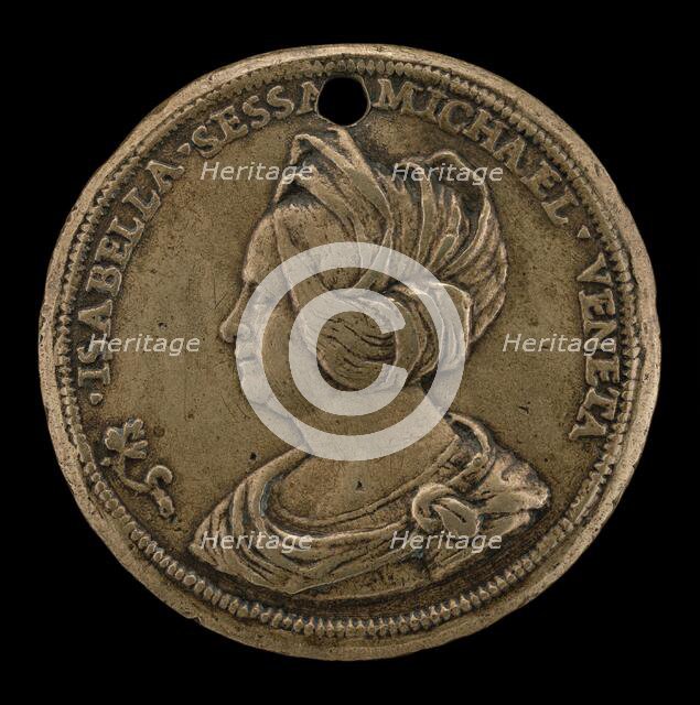 Isabella Michiel Sesso, Wife of Giambattista Sesso [obverse]. Creator: Giovanni Maria Pomedelli.