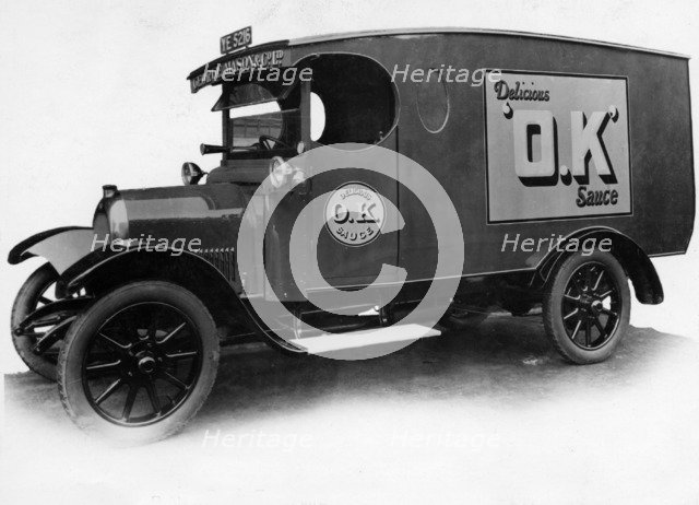 1927 Beardmore 20-25 cwt van Artist: Unknown.