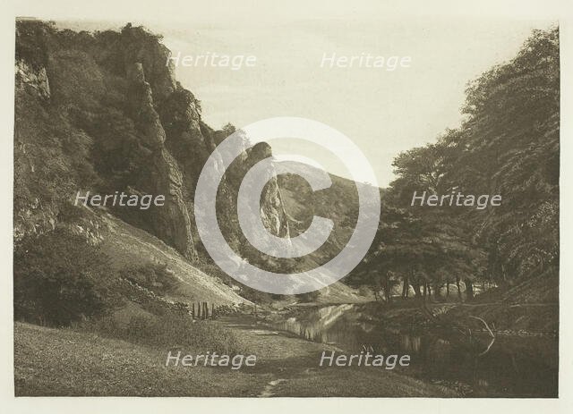 In Dove Dale, 1880s. Creator: Peter Henry Emerson.