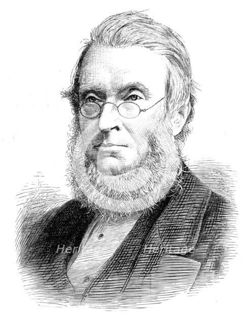 The late Mr. Decimus Burton, F.R.S., architect, 1881. Creator: Unknown.