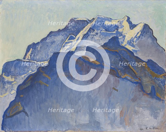 The Jungfrau, as Seen from Muerren.